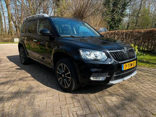 Skoda Yeti 1.4 TSI 90KW Dsg7 2014 Zwart, Auto's, Skoda, Particulier, Yeti, Airbags, Airconditioning, Bluetooth, Bochtverlichting
