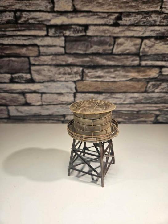 Toren watertoren N spoor trein 1:160, Hobby en Vrije tijd, Modeltreinen | N-Spoor, Gebruikt, Brug, Tunnel of Gebouw, Ophalen of Verzenden