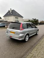 Peugeot 206 SW 1.6-16V Quiksilver, Auto's, Peugeot, Voorwielaandrijving, Gebruikt, Zwart, 4 cilinders