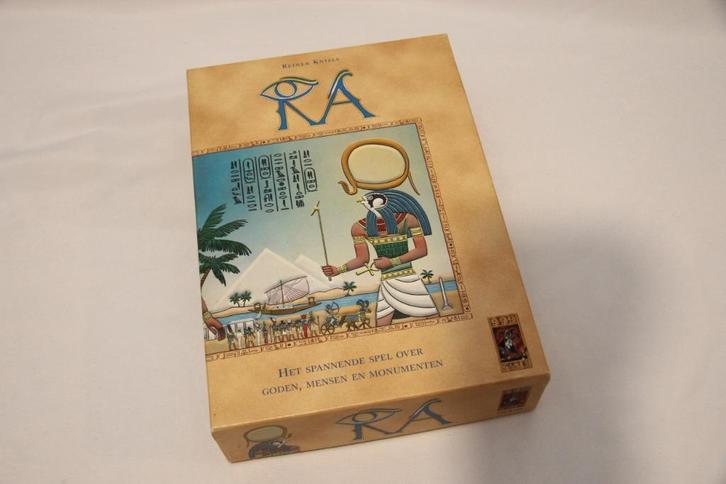 Ra bordspel, Hobby en Vrije tijd, Gezelschapsspellen | Bordspellen, Gebruikt, Drie of vier spelers, Vijf spelers of meer, Ophalen of Verzenden