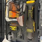 DeWalt DCS356P1 Oscillerende Multitool + Accu 4.0 AH 18V + L, Doe-het-zelf en Verbouw, Gereedschap | Schuurmachines, Dewalt, Gebruikt