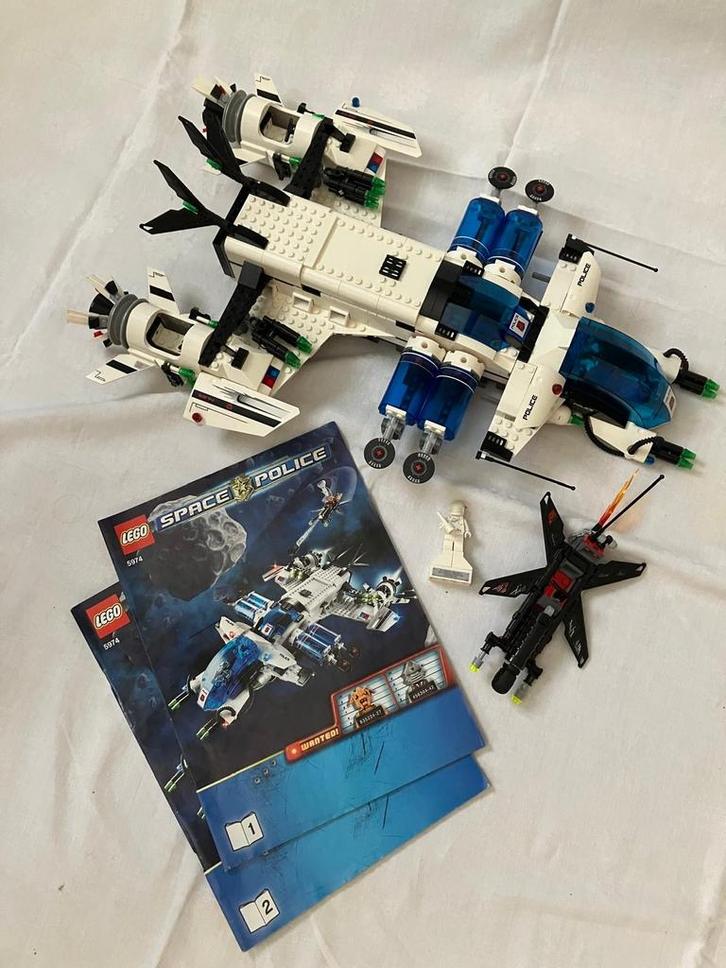 Lego Space Police 5974 Galactic Enforcer, Kinderen en Baby's, Speelgoed | Duplo en Lego, Zo goed als nieuw, Lego, Complete set