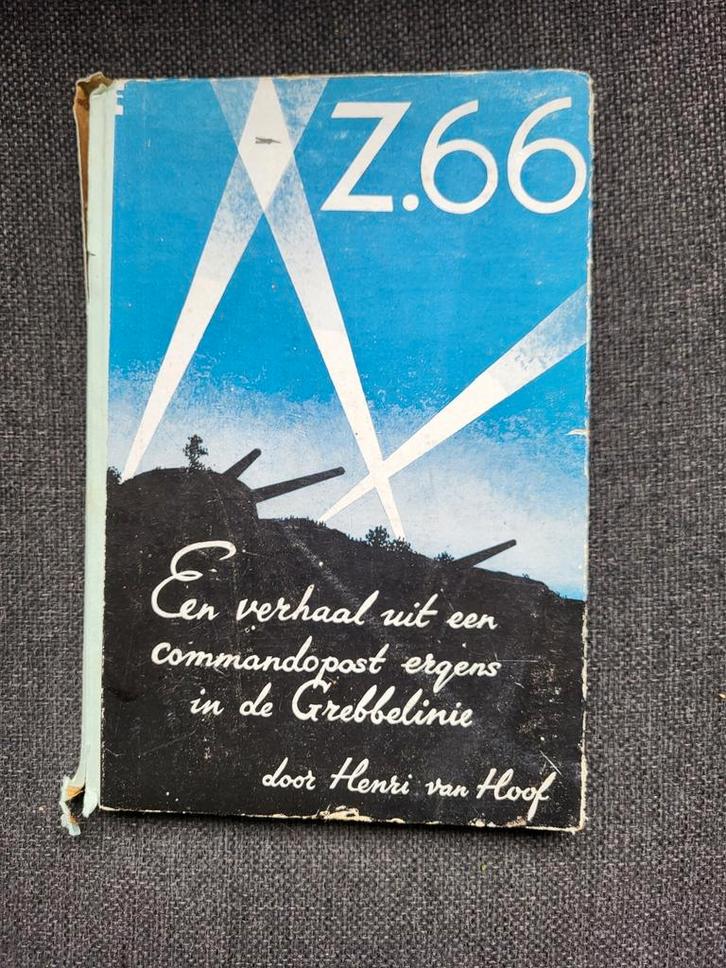 Z.66, een verhaal uit een commandopost in de Grebbelinie, Boeken, Oorlog en Militair, Zo goed als nieuw, Tweede Wereldoorlog, Ophalen of Verzenden