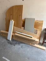 Restant Hout - Pallet, Balken, Stijgerhout, Multiplex, Gebruikt, Minder dan 25 mm, Overige typen, Ophalen of Verzenden