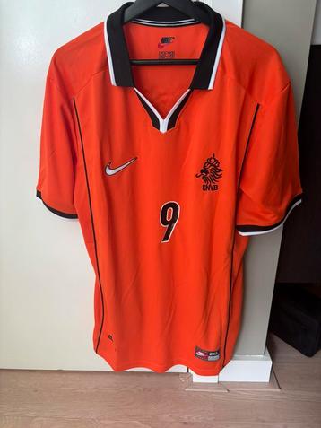 Nederlands elftal 1998 - Bergkamp #9 beschikbaar voor biedingen