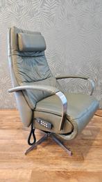 Sta op fauteuil prominent E-100 bij Zitgemak in joure, Ophalen of Verzenden, Zo goed als nieuw, 75 tot 100 cm, Leer