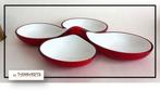 GUZZINI Serveerschaal - knalrood, 35 cm, Huis en Inrichting, Keuken | Servies, Ophalen of Verzenden, Overige materialen, Overige stijlen