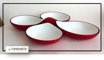 GUZZINI Serveerschaal - knalrood, 35 cm beschikbaar voor biedingen