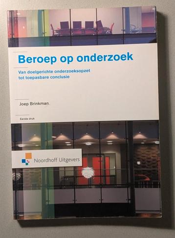 J. Brinkman - Beroep op onderzoek beschikbaar voor biedingen