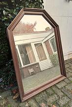 Enorm grote oude houten spiegel 1,21 cm x 90 cm, Ophalen, Gebruikt, 100 tot 150 cm, 75 tot 100 cm