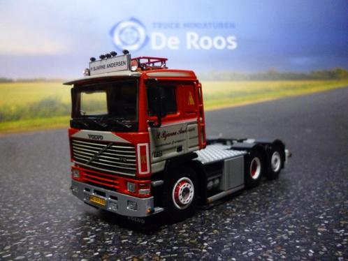 Tekno Volvo F12 P. Bjarne Andersen met certificaat, Hobby en Vrije tijd, Modelauto's | 1:50, Nieuw, Bus of Vrachtwagen, Tekno