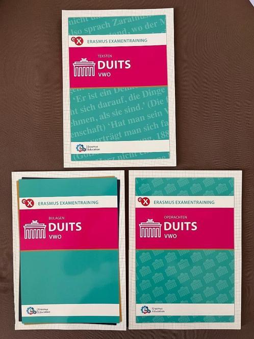 Examenbundel Duits VWO Erasmusexamentraining, Boeken, Schoolboeken, Zo goed als nieuw, Duits, VWO, Ophalen
