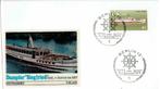 F017 Duitsland Berlijn 1975 Siegfried Stoompassagiersschip, Postzegels en Munten, Postzegels | Eerstedagenveloppen, Onbeschreven