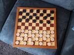 Homas dam/schaakbord met damstukken, Hobby en Vrije tijd, Gezelschapsspellen | Bordspellen, Ophalen of Verzenden, Zo goed als nieuw