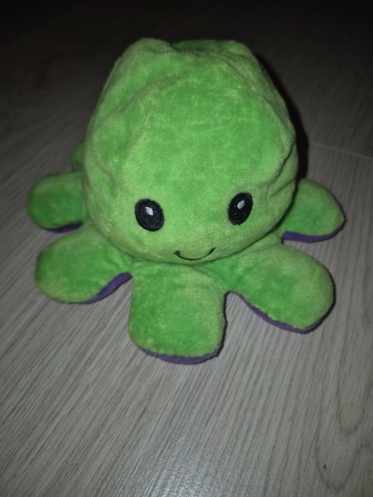 Omkeerbare Octopus Knuffel, Ophalen of Verzenden, Zo goed als nieuw, Overige typen