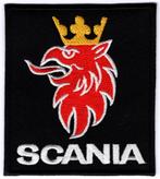 Scania stoffen opstrijk patch embleem #1, Verzamelen, Verzenden, Nieuw, Auto's