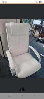 leather look, Huis en Inrichting, Fauteuils, Ophalen, Gebruikt, 75 tot 100 cm