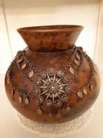 Kruikketting inclusief vaas indonesisch landelijk, Overige materialen, Overige kleuren, Ophalen of Verzenden, Zo goed als nieuw