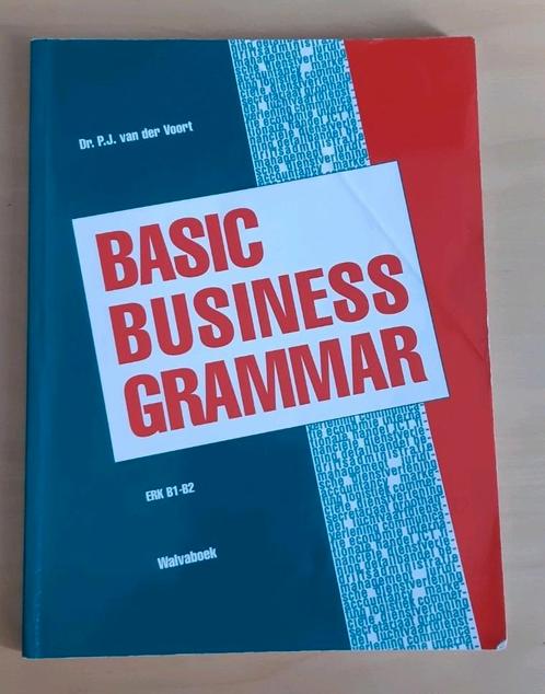 Basic business grammar ISBN 9789066753754, Boeken, Studieboeken en Cursussen, Gelezen, MBO, Ophalen of Verzenden