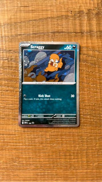 Scraggy (SVP 186) SV Black Star Promos beschikbaar voor biedingen