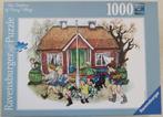 PUZZEL - The Childeren of Noisy Village - 1000 stukjes, Ophalen, 500 t/m 1500 stukjes, Zo goed als nieuw, Legpuzzel