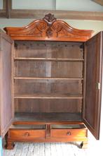 Prachtige grote antieke mahonie houten Louis Philippe kast., Antiek en Kunst, Antiek | Meubels | Kasten, Verzenden