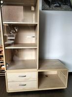 Vitrinekast boekenkast tv-meubel, Huis en Inrichting, Ophalen of Verzenden, Zo goed als nieuw, Minder dan 150 cm, Minder dan 100 cm