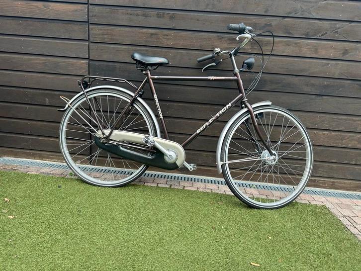 Mooie gebruikte stadsfiets, Fietsen en Brommers, Fietsen | Heren | Herenfietsen, Gebruikt, Overige merken, 57 tot 61 cm, Versnellingen