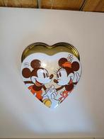 Disney Mickey & Minnie Mouse Hartvormige Tin, Ophalen of Verzenden, Mickey Mouse, Gebruikt, Overige typen