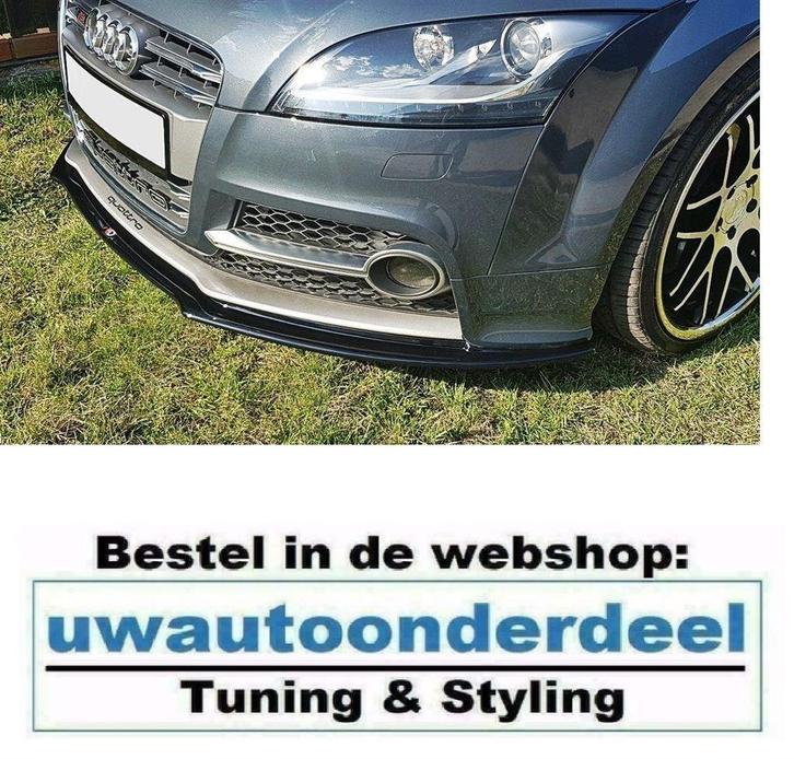 Maxton Design Spoiler Splitter Lip Audi TT TTS, Auto diversen, Tuning en Styling, Verzenden