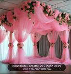 Roze tule doek, Ophalen of Verzenden, Zo goed als nieuw, Geboorte of Huwelijk