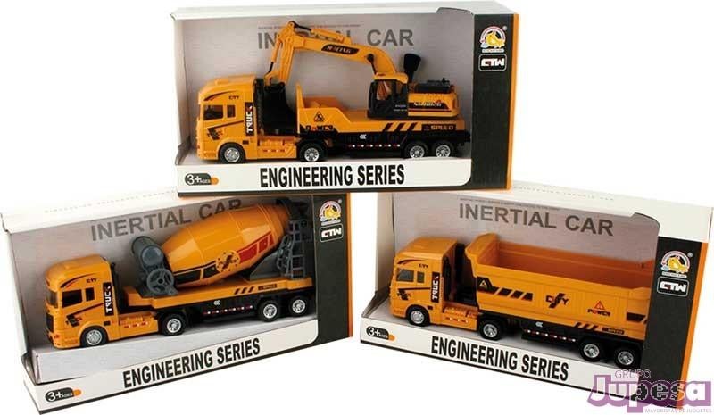 Vrachtauto constructie 27 cm, 3 maal geassorteerd, Ophalen, Nieuw