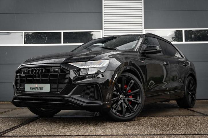 Audi Q8 55 TFSI e quattro |Pano |Luchtvering |Soft close |RS, Auto's, Audi, Bedrijf, Te koop, Q8, 360° camera, 4x4, ABS, Adaptive Cruise Control