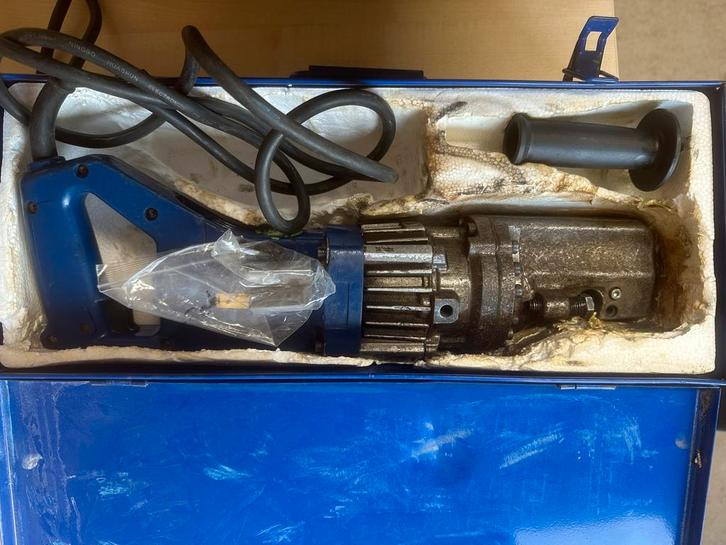 elektrische knipschaar voor metaal/ijzer, Doe-het-zelf en Verbouw, Gereedschap | Boormachines, Gebruikt, Overige typen, Ophalen of Verzenden