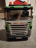 Bruder Scania vrachtwagen met boomstammen (alleen ophalen), Ophalen, Gebruikt
