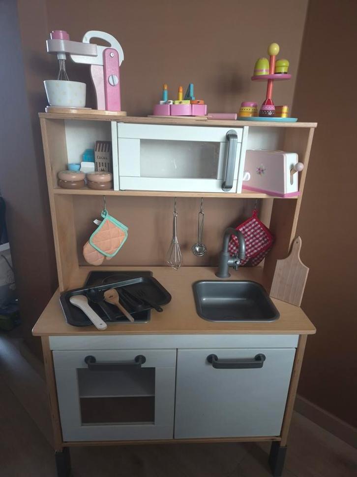 Ikea speelgoedkeuken incl heel veel accessoires, Kinderen en Baby's, Speelgoed | Speelkeukens, Ophalen