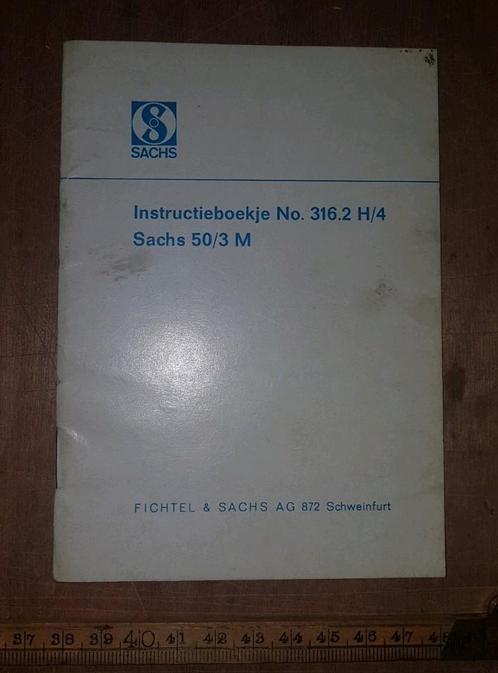 Reparatie Handleiding Sachs 504/1, Fietsen en Brommers, Handleidingen en Instructieboekjes, Gebruikt, Ophalen of Verzenden