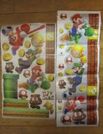 3 Muur Deur Raam sticker vellen Mario Bros & Luigie, Ophalen of Verzenden, Nieuw