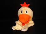 IKEA KLAPPAR LANTLIG KIP VOGEL HANDPOP VELOURS GEEL MET ORAN, Ophalen of Verzenden, Nieuw, Overige typen