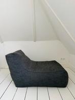 Lounge chair Zoe Verzelloni design antracietgrijs linnen mix, Ophalen, Zo goed als nieuw, Eén, Stof
