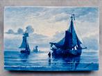 Porceleyne fles Mesdag tegelplaat 20,5 x 30,5 cm - 1910, Antiek en Kunst, Ophalen of Verzenden