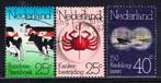 939 - Nederland nvph 1052/1054 gestempeld , gelegenheidszege, Postzegels en Munten, Postzegels | Nederland, Verzenden, Na 1940