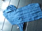 Blauw sjaaltje 140/25cm, Kleding | Dames, Mutsen, Sjaals en Handschoenen, Ophalen, Zo goed als nieuw, Maat 34 (XS) of kleiner