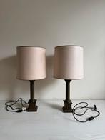 2 Nachtlampjes, Tafellampen Set, Ophalen, Zo goed als nieuw, Minder dan 50 cm