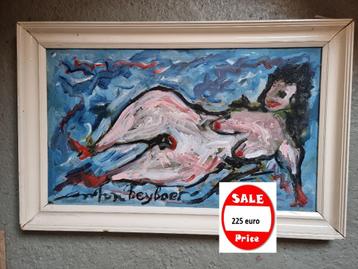  UITVERKOOP Anton Heyboer (oud werk) beschikbaar voor biedingen