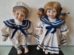Jrn.'70,TWEELING/MATROOSPOPPEN, Jongen/Meisje,30cm,Inwst!, Verzamelen, Poppen, Ophalen of Verzenden, Zo goed als nieuw, Pop, Levensecht of Reborn