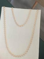 14 karaat gouden set: ketting en armband, Sieraden, Tassen en Uiterlijk, Kettingen, Ophalen of Verzenden, Nieuw, Goud, Goud