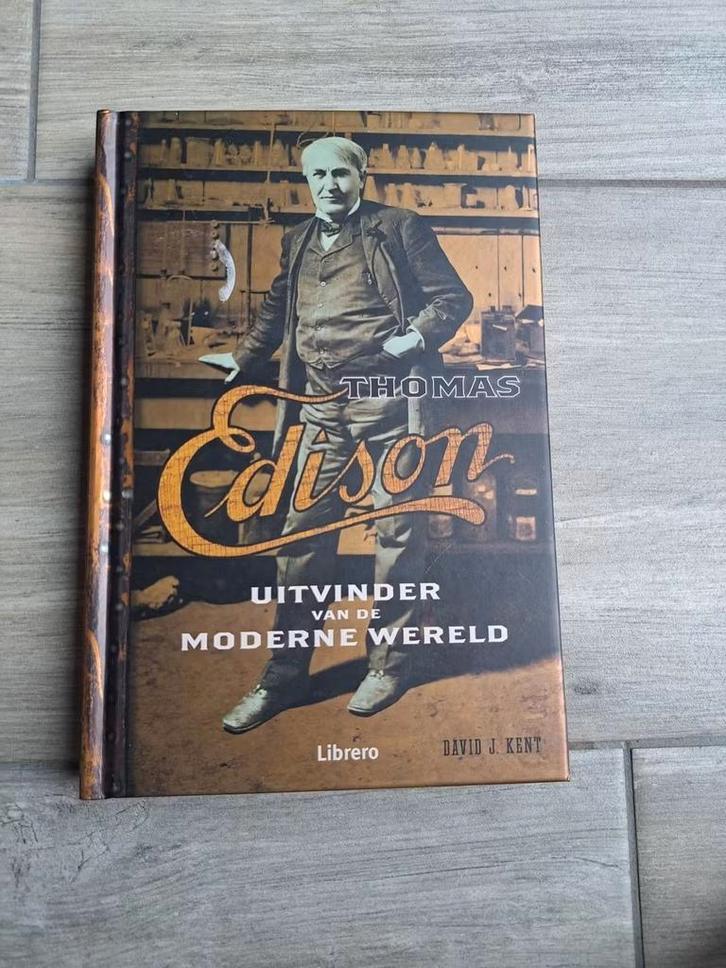 Thomas Edison Uitvinder van de moderne wereld, Boeken, Wetenschap, Zo goed als nieuw, Natuurwetenschap, Ophalen of Verzenden