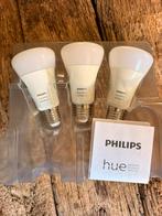 NIEUW! Philips hue white ambiance e27 lampen., Led-lamp, Minder dan 30 watt, Zo goed als nieuw, E27 (groot)
