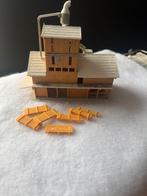 Houtzagerij modelspoorbaan gebouw, Overige merken, Gebruikt, Gelijkstroom, Brug, Tunnel of Gebouw